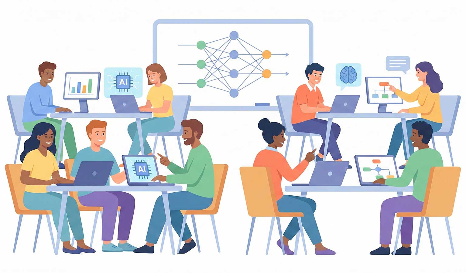Imagen de capacitaciones en inteligencia artificial